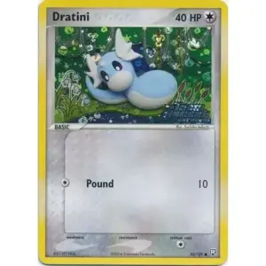 EX Team Rocket Returns - 052/109 - Dratini - Reverse Holo (Moderately Played)