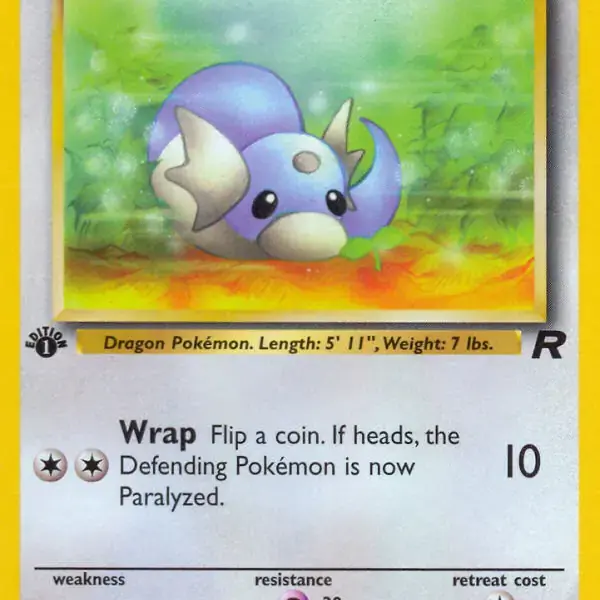 Team Rocket - 53/82 - Dratini - 1st Edition