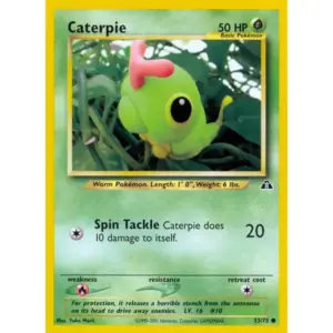 Neo Discovery - 53/75 - Caterpie (Lightly Played)