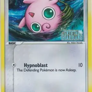 EX Crystal Guardians - 053/100 - Jigglypuff - Reverse Holo (Moderately Played)