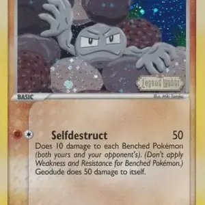 EX Legend Maker - 53/92 - Geodude - Reverse Holo (Moderately Played)