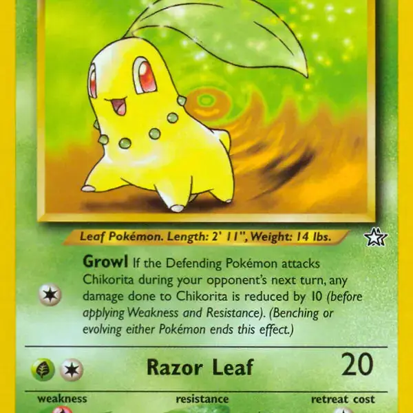 Neo Genesis - 054/111 - Chikorita lv 19 (Lightly Played)