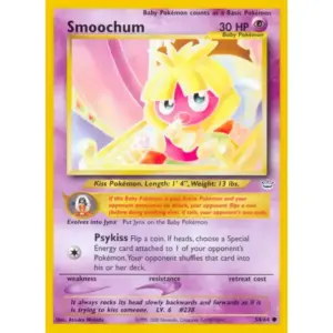 Neo Revelation - 54/64 - Smoochum (Near Mint -)