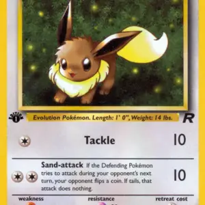 Team Rocket - 55/82 - Eevee - 1st Edition