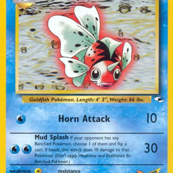 Gym Heroes - 055/132 - Misty's Seaking (Near Mint -)