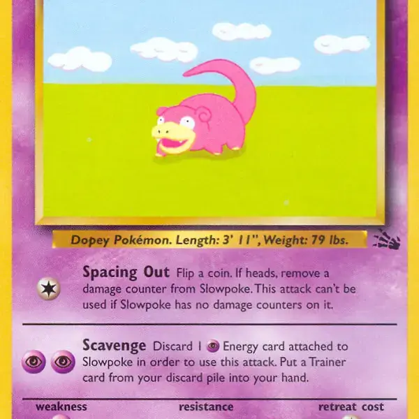Fossil - 55/62 - Slowpoke