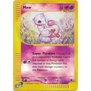 Expedition - 055/165 - Mew - Reverse Holo (Heavily Played)