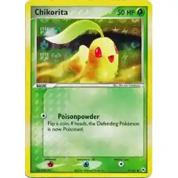 EX Hidden Legends - 55/101 - Chikorita - Reverse Holo