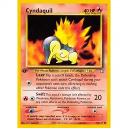 Neo Genesis - 056/111 - Cyndaquil lv 14 - 1st Edition