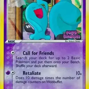 EX: Holon Phantoms - 056/110 - Wobbuffet - Reverse Holo