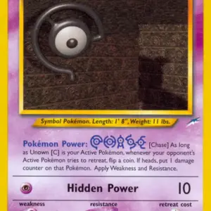 Neo Destiny - 057/105 - Unown C