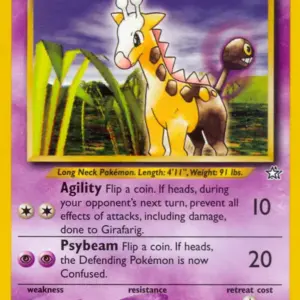 Neo Genesis - 058/111 - Girafarig (Lightly Played)