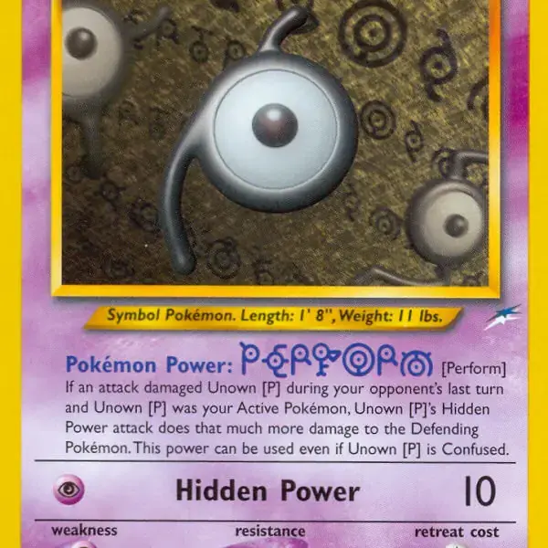 Neo Destiny - 058/105 - Unown P