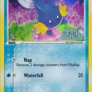 EX Crystal Guardians - 058/100 - Mudkip - Reverse Holo