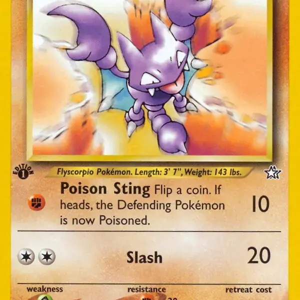 Neo Genesis - 059/111 - Gligar - 1st Edition (Moderately Played)