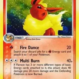 EX Unseen Forces - 5/115 - Flareon - Reverse Holo (Near Mint -)