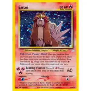 Neo Revelation - 06/64 - Entei - Holo (Damaged)