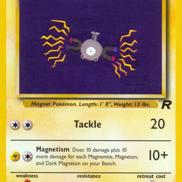 Team Rocket - 60/82 - Magnemite