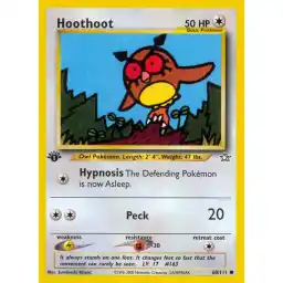 Neo Genesis - 060/111 - Hoothoot - 1st Edition