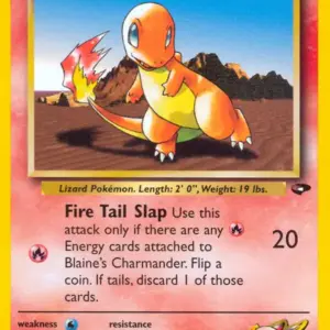Gym Challenge - 060/132 - Blaine's Charmander