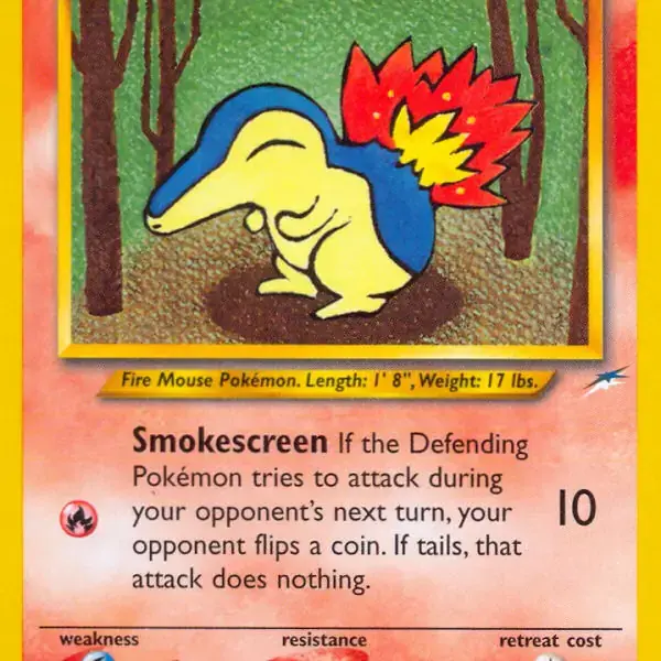 Neo Destiny - 061/105 - Cyndaquil (Lightly Played)
