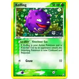 EX Team Rocket Returns - 061/109 - Koffing - Reverse Holo