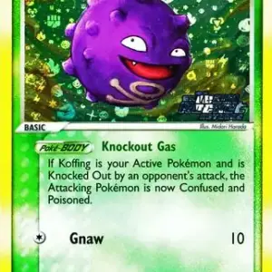 EX Team Rocket Returns - 061/109 - Koffing - Reverse Holo