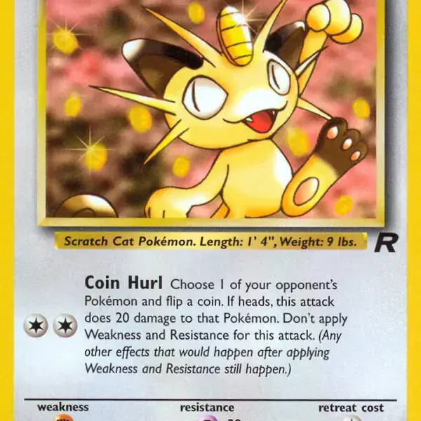 Team Rocket - 62/82 - Meowth