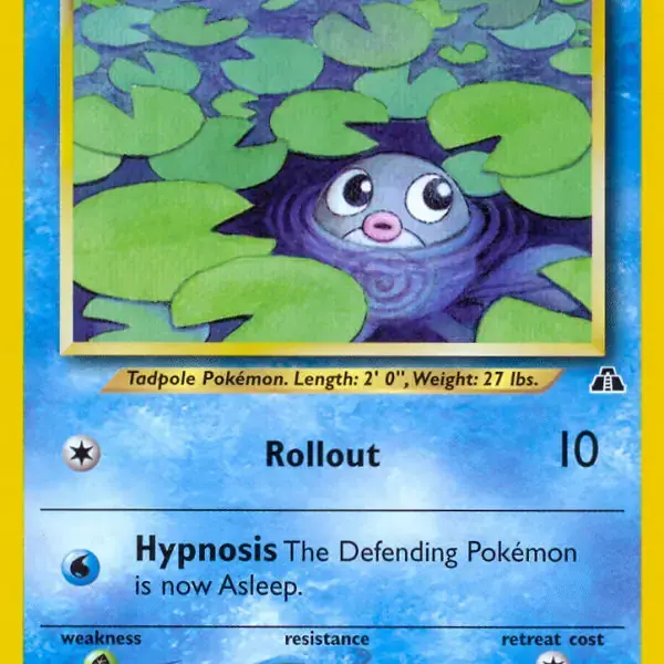 Neo Discovery - 62/75 - Poliwag (Lightly Played)