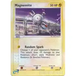 EX Dragon - 62/97 - Magnemite - Reverse Holo