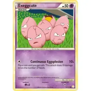 HeartGold & SoulSilver - 063/123 - Exeggcute (Lightly Played)