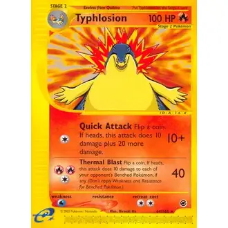 Expedition - 064/165 - Typhlosion - Rare (Lightly Played)