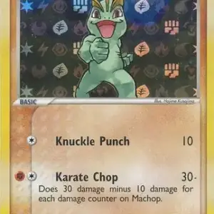 EX Hidden Legends - 64/101 - Machop - Reverse Holo