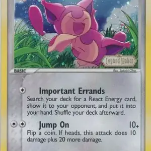 EX Legend Maker - 64/92 - Skitty - Reverse Holo (Heavily Played)
