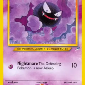 Neo Destiny - 065/105 - Gastly (Lightly Played)