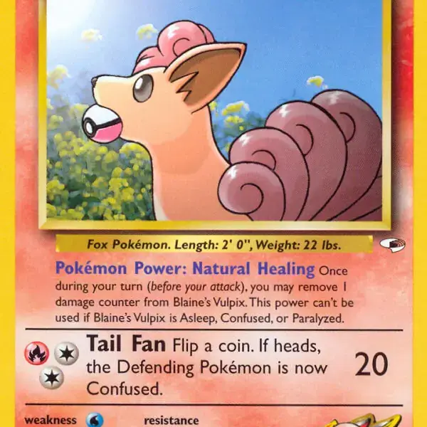 Gym Heroes - 065/132 - Blaine's Vulpix