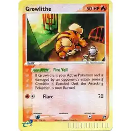 EX Sandstorm - 065/100 - Growlithe - Reverse Holo