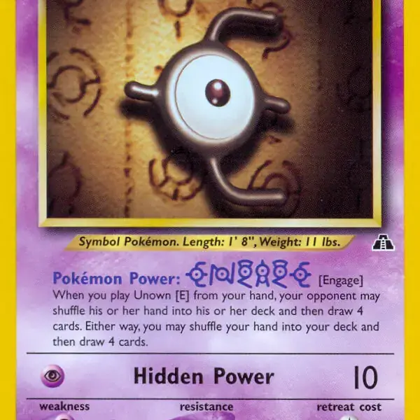 Neo Discovery - 67/75 - Unown E