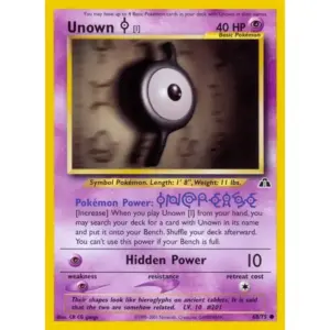 Neo Discovery - 68/75 - Unown I