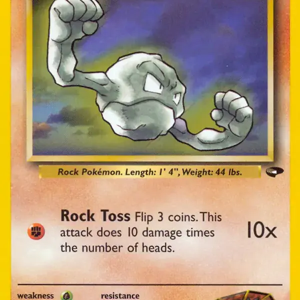 Gym Challenge - 068/132 - Brock's Geodude