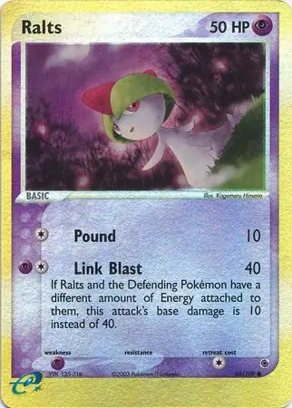 EX Ruby & Sapphire - 068/109 - Ralts - Reverse Holo