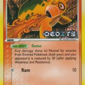 EX Deoxys - 068/107 - Numel - Reverse Holo (Stamp)