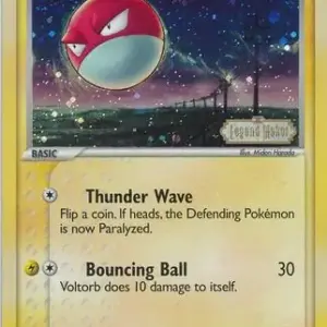 EX Legend Maker - 68/92 - Voltorb - Reverse Holo (Heavily Played)