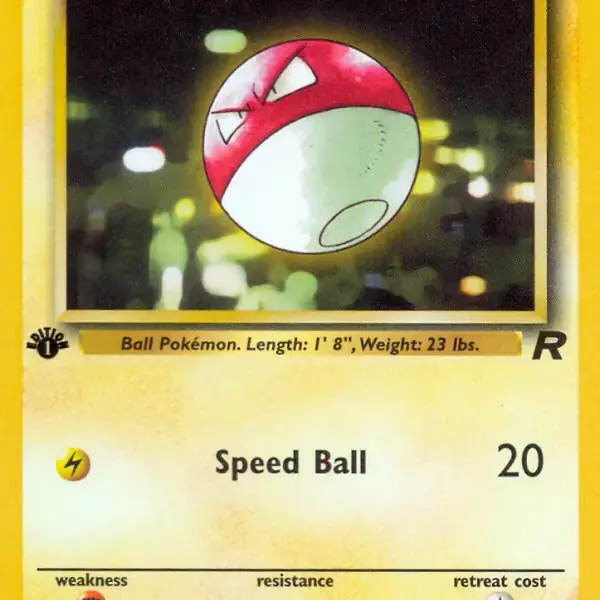 Team Rocket - 69/82 - Voltorb - 1st Edition