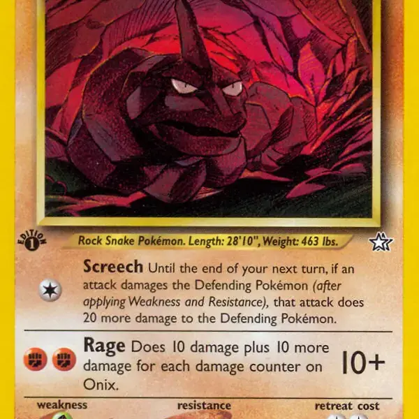 Neo Genesis - 069/111 - Onix - 1st Edition
