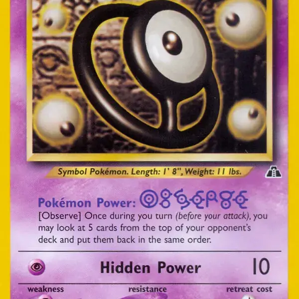 Neo Discovery - 69/75 - Unown O