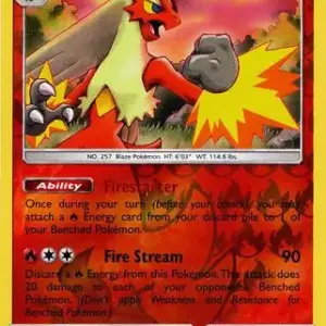 Dragon Majesty - 6/70 - Blaziken - Reverse Holo