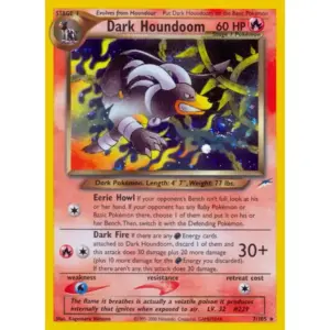 Neo Destiny - 007/105 - Dark Houndoom - Holo (Moderately Played)