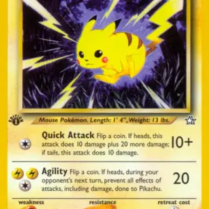 Neo Genesis - 070/111 - Pikachu - 1st Edition (Lightly Played)