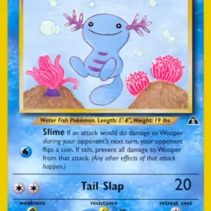 Neo Discovery - 71/75 - Wooper (Lightly Played)